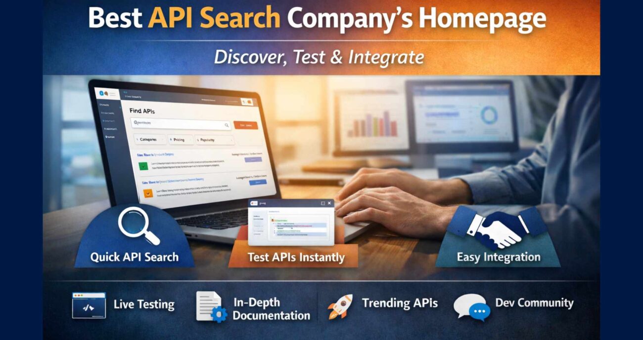 Best API Search Company’s Homepage