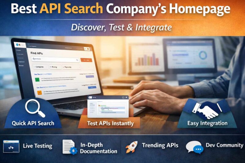 Best API Search Company’s Homepage