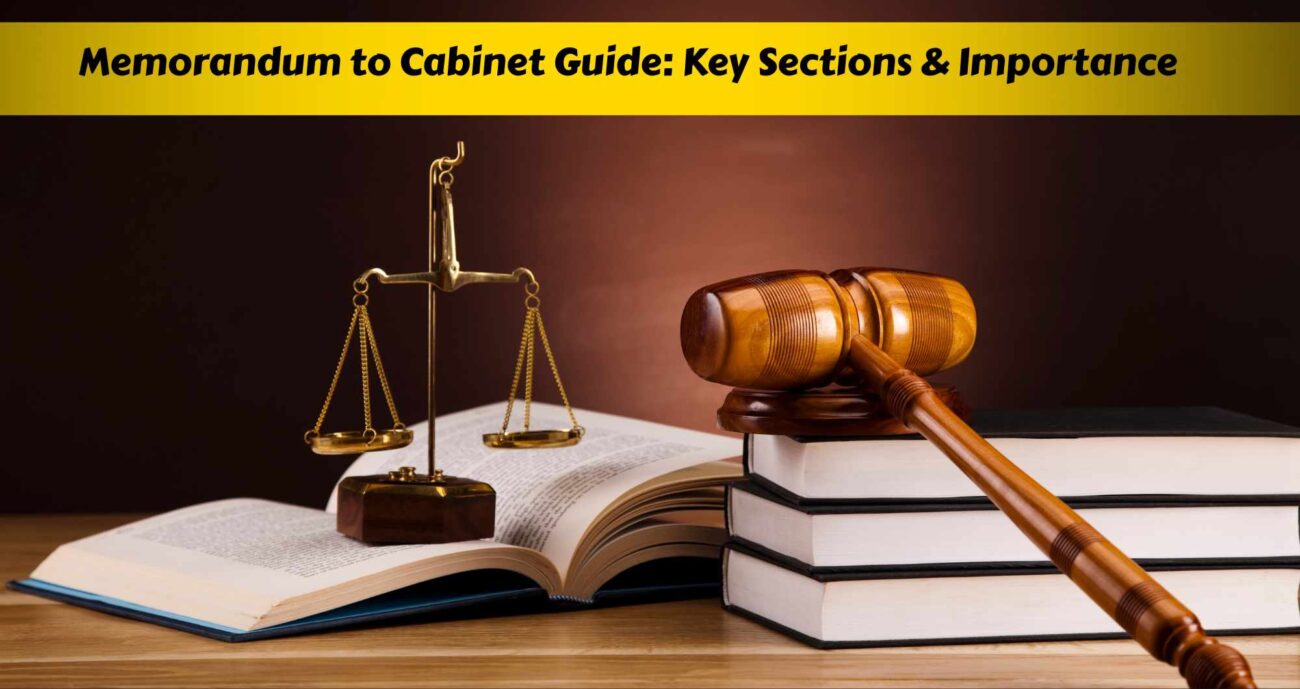 Memorandum to Cabinet