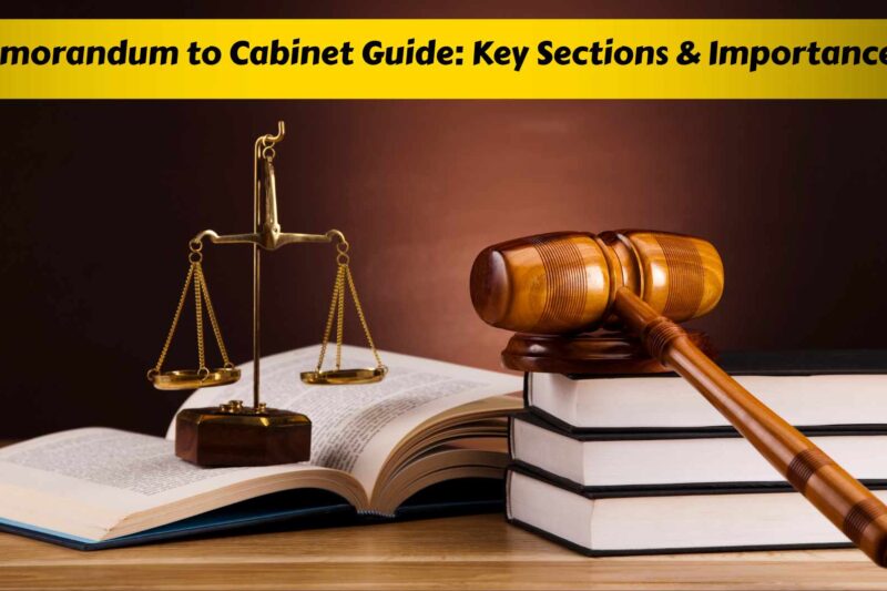 Memorandum to Cabinet