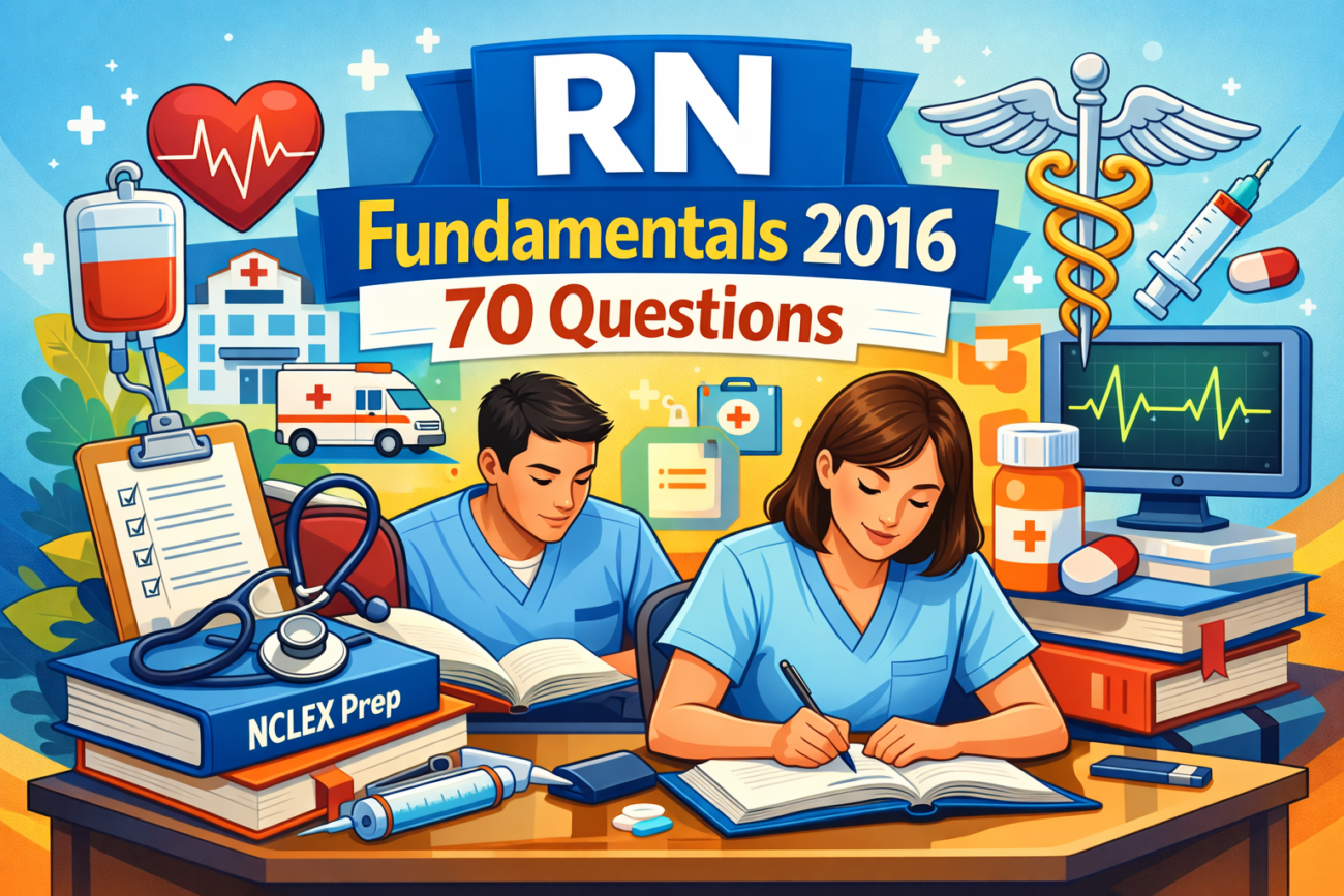 RN Fundamentals 2016 70 Questions