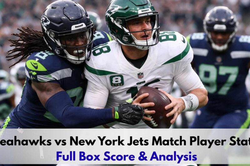 Seahawks vs New York Jets Match Player Stats