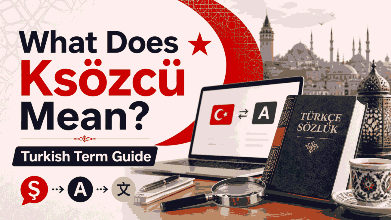 What Does Ksözcü Mean