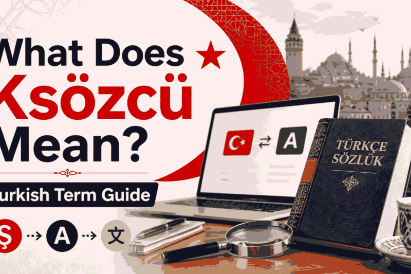 What Does Ksözcü Mean